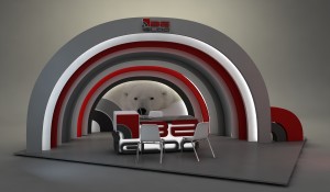 Stand expozitional Be Igloo - CONCEPT