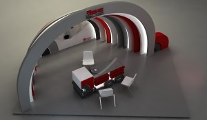 Stand expozitional Be Igloo - CONCEPT 2