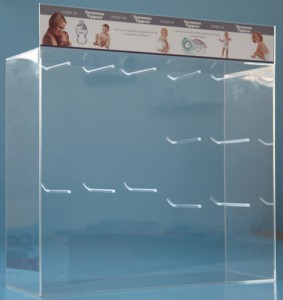 Display POSM plexiglass