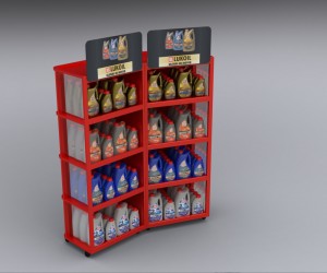 display POSM Lukoil 5