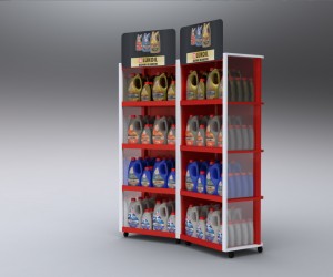 display POSM Lukoil 6