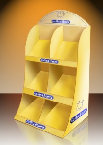 Display POSM Gallina Blanca