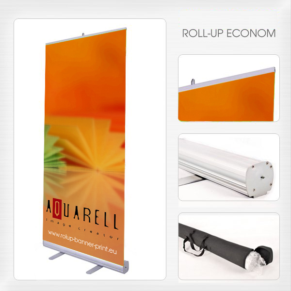 sistem roll-up banner print econom